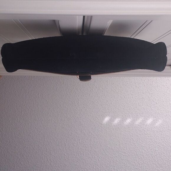 JOHN Romain Vintage Black Suede shoulder bag - Picture 4 of 6